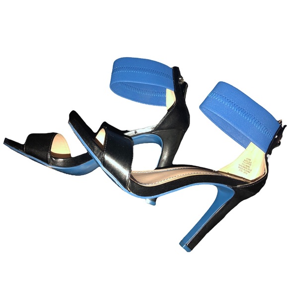 NINE WEST | OPEN TOED STRAPPY HIGH HEELS - Picture 6 of 12